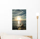 Kayaking into Sunset Wall Decal