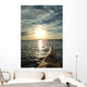 Kayaking into Sunset Wall Decal