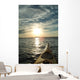 Kayaking into Sunset Wall Decal