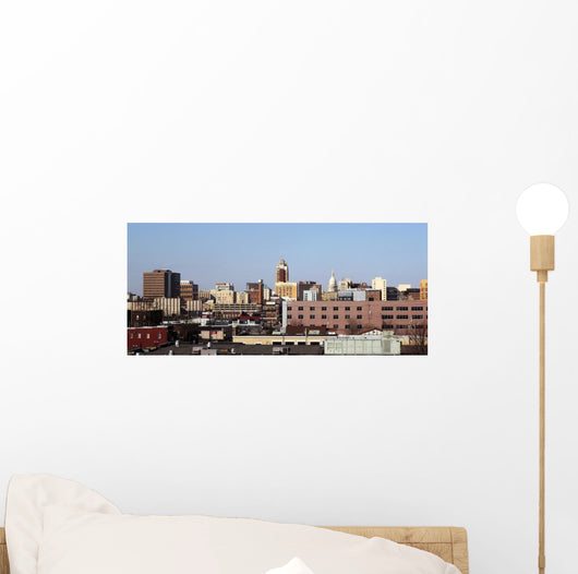 Lansing Michigan Skyline Wall Decal