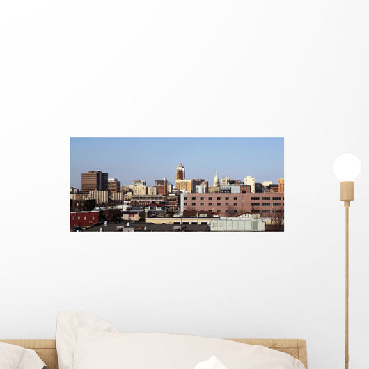 Lansing Michigan Skyline Wall Decal