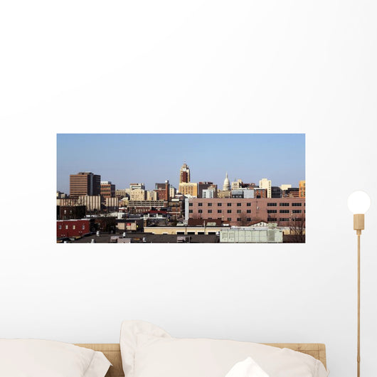 Lansing Michigan Skyline Wall Decal