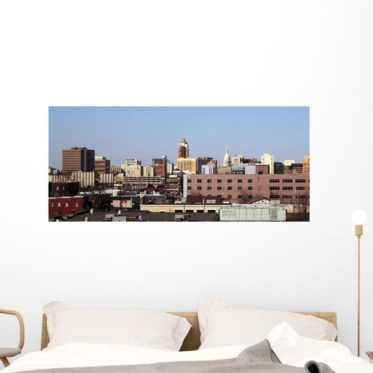 Lansing Michigan Skyline Wall Decal