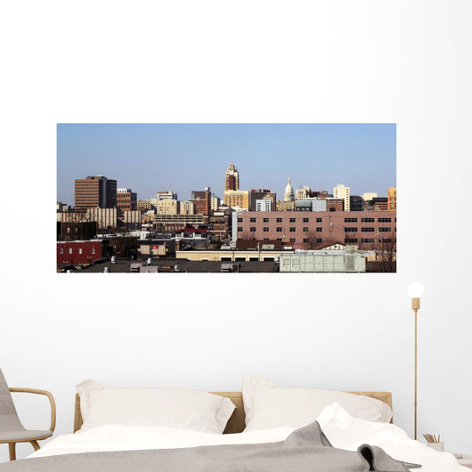 Lansing Michigan Skyline Wall Decal