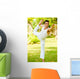 Man Doing Yoga Wall Decal