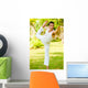 Man Doing Yoga Wall Decal
