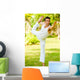 Man Doing Yoga Wall Decal