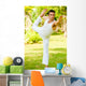 Man Doing Yoga Wall Decal