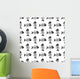 Abstract Fish Seamless Wall Decal