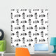 Abstract Fish Seamless Wall Decal
