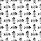 Abstract Fish Seamless Wall Decal