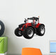 Red Farm Tractor Wall Decal