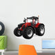 Red Farm Tractor Wall Decal