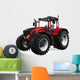 Red Farm Tractor Wall Decal