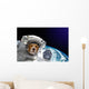 Dog Astronaut Space Wall Decal