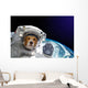 Dog Astronaut Space Wall Decal