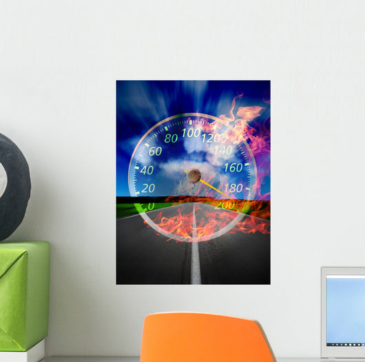 Road Wall Decal Design 2
