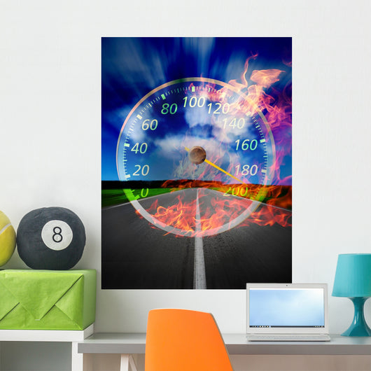 Road Wall Decal Design 2