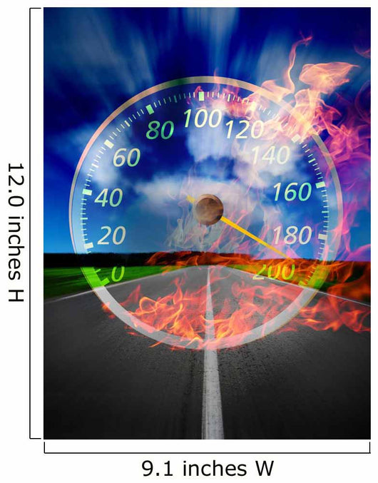 Road Wall Decal Design 2