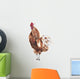 Rooster Watercolor Painting Wall Decal