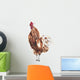 Rooster Watercolor Painting Wall Decal