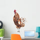 Rooster Watercolor Painting Wall Decal