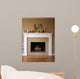 New Fireplace Wall Decal