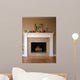 New Fireplace Wall Decal