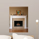 New Fireplace Wall Decal