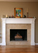 New Fireplace Wall Decal