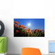 Fleurs Des Champs Oranges Wall Decal