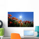 Fleurs Des Champs Oranges Wall Decal