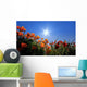 Fleurs Des Champs Oranges Wall Decal