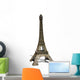 Model Eiffel Tower Wall Decal