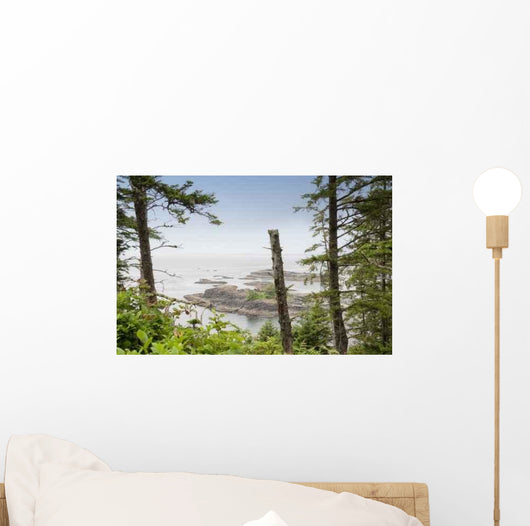 Rocky Coastline Pacific Ocean Wall Decal