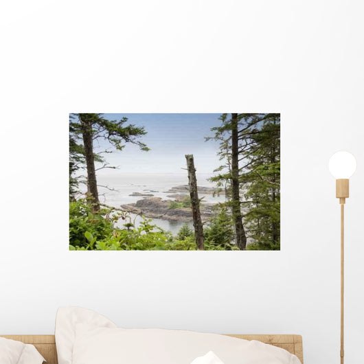 Rocky Coastline Pacific Ocean Wall Decal