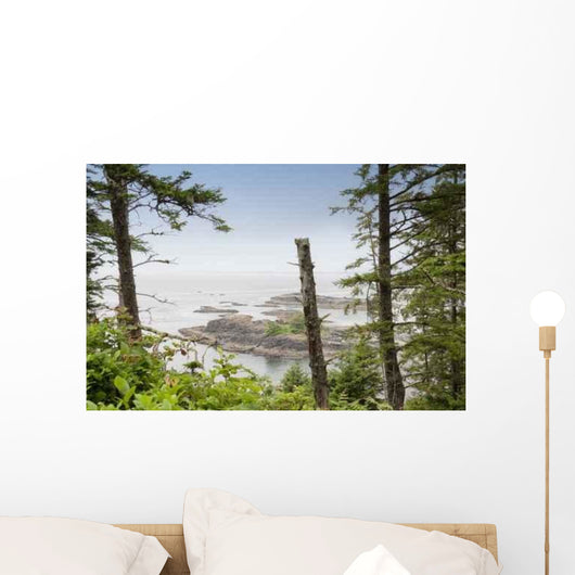 Rocky Coastline Pacific Ocean Wall Decal
