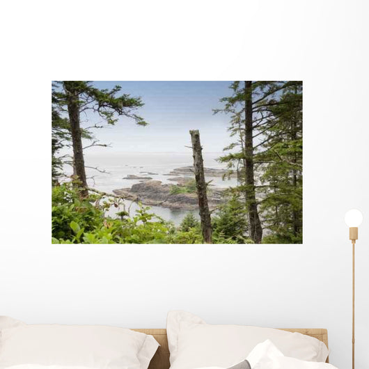 Rocky Coastline Pacific Ocean Wall Decal