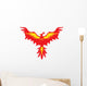 Fire Bird Phoenix Wall Decal