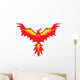 Fire Bird Phoenix Wall Decal