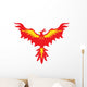 Fire Bird Phoenix Wall Decal