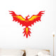 Fire Bird Phoenix Wall Decal