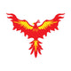 Fire Bird Phoenix Wall Decal