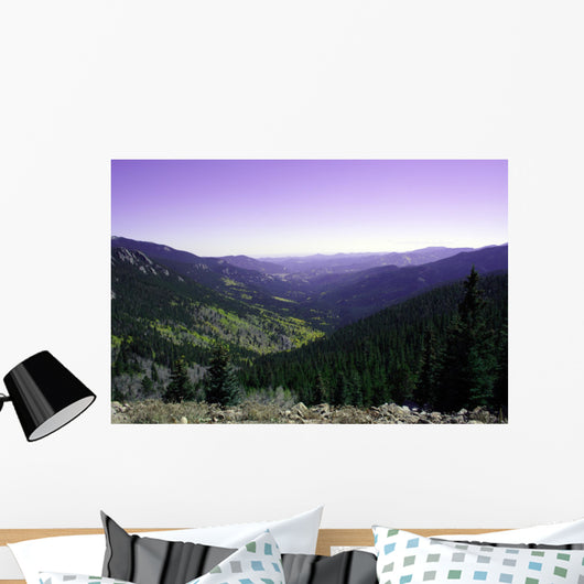 Rocky Mountains Wall Decal