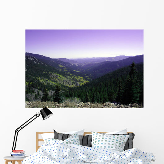 Rocky Mountains Wall Decal