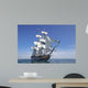 Sailing Ship Wall Decal Design 2