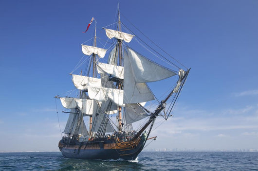 Sailing Ship Wall Decal Design 2