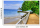 Pier Beach Montego Bay Wall Decal Design 1