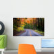 Beautiful Autumn Drive Wall Decal