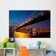Manhattan Bridge Twilight Wall Decal